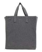 Q-Tees S900 Sustainable Grocery Bag #color_Dark Grey