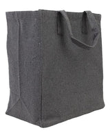 Q-Tees S900 Sustainable Grocery Bag #color_Dark Grey