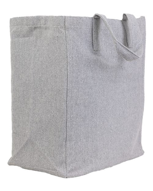 Q-Tees S900 Sustainable Grocery Bag #color_Steel Grey