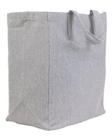 Q-Tees S900 Sustainable Grocery Bag #color_Steel Grey