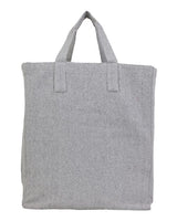 Q-Tees S900 Sustainable Grocery Bag #color_Steel Grey