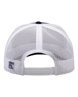 The Game GB452E Everyday Trucker Cap #color_Marine Blue/ Navy/ White