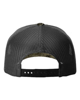 Richardson 112PFP Five-Panel Printed Trucker Cap #color_Realtree Escape/ Black