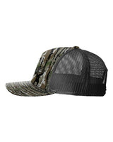 Richardson 112PFP Five-Panel Printed Trucker Cap #color_Realtree Original/ Black