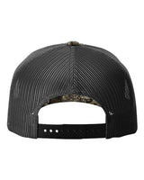 Richardson 112PFP Five-Panel Printed Trucker Cap #color_Realtree Timber/ Black