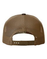 Richardson 112PFP Five-Panel Printed Trucker Cap #color_Kryptek Highlander/ Buck