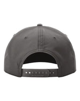 Richardson 258 Five Panel Classic Rope Cap #color_Dark Grey/ White