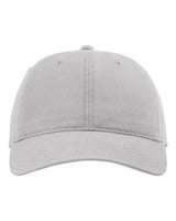 Richardson 326 Peach Twill Dad Hat #color_Grey