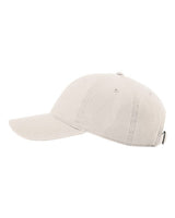 Richardson 326 Peach Twill Dad Hat #color_Stone