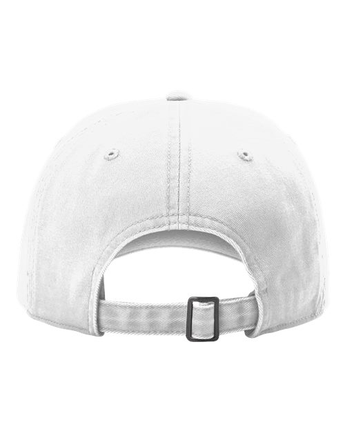 Richardson 326 Peach Twill Dad Hat #color_White