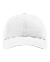 Richardson 326 Peach Twill Dad Hat #color_White