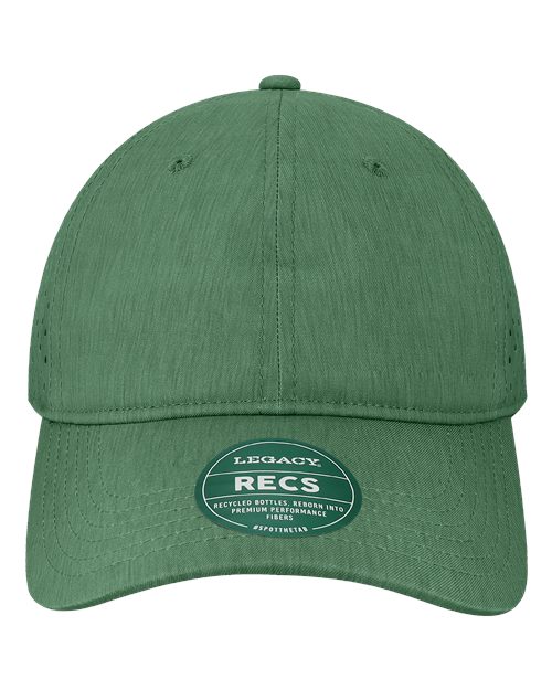 LEGACY RECS Reclaim Sport Mesh Cap #color_Eco Dark Green
