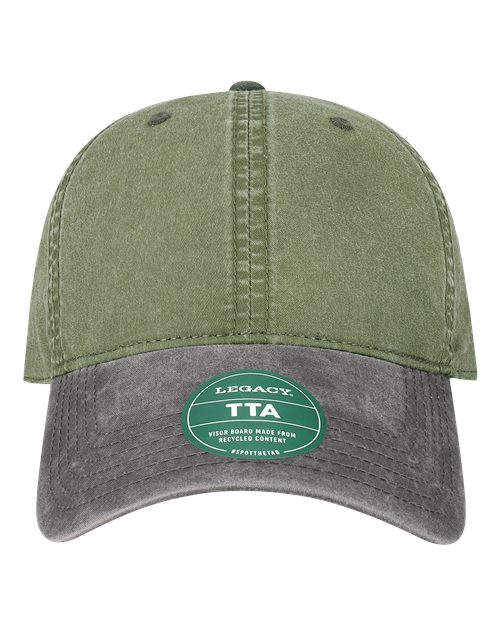 LEGACY TTA Terra Twill Cap #color_Moss Green/ Cinder