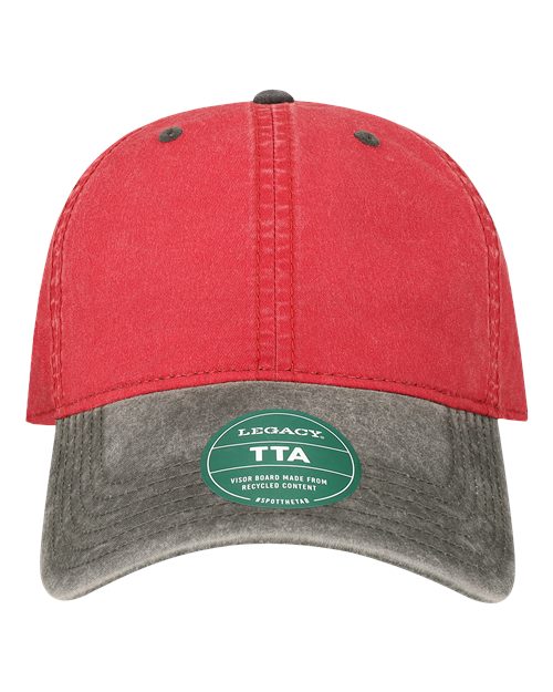 LEGACY TTA Terra Twill Cap #color_Weathered Red/ Cinder