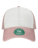 LEGACY TTA Terra Twill Cap #color_White/ Dusty Rose