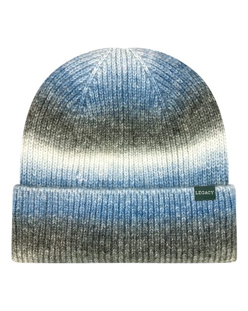LEGACY KTDRB Tie-Dyed Ribbed Beanie #color_Blue Ice