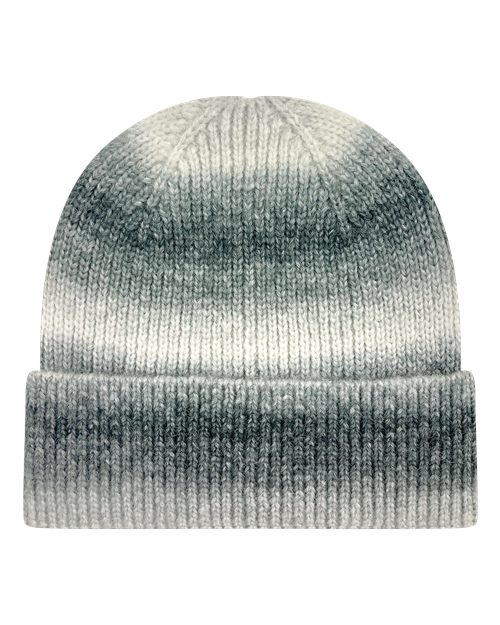 LEGACY KTDRB Tie-Dyed Ribbed Beanie #color_Grey Marble