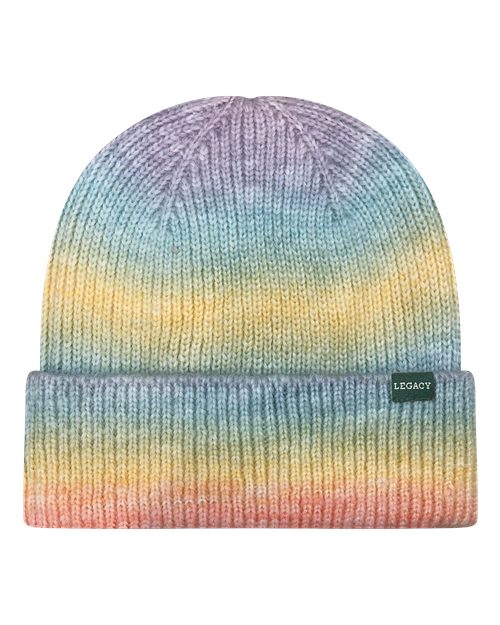 LEGACY KTDRB Tie-Dyed Ribbed Beanie #color_Sherbet
