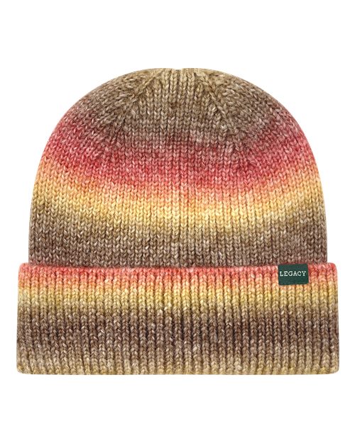 LEGACY KTDRB Tie-Dyed Ribbed Beanie #color_Sunset