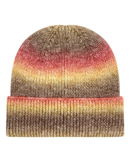LEGACY KTDRB Tie-Dyed Ribbed Beanie #color_Sunset