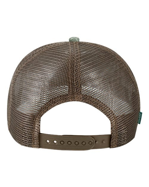 LEGACY ROADIE Five-Panel Trucker Cap #color_Sawgrass Corduroy/ Brown