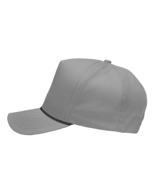 Sportsman SP1300 Five-Panel Rope Heritage Fit Cap #color_Grey