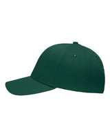 Sportsman SP1400 Lo-Pro Solid Back Traditional Trucker Cap #color_Forest Green
