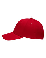 Sportsman SP1400 Lo-Pro Solid Back Traditional Trucker Cap #color_Red