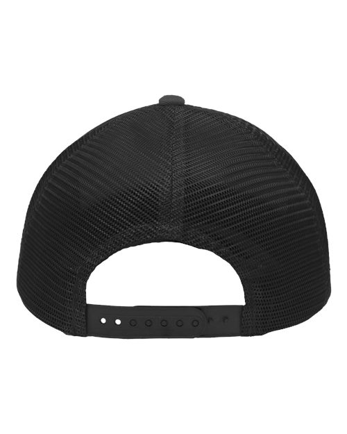 Sportsman SP1450 Traditional Lo-Pro Mesh Back Trucker Fit Cap #color_Heather Grey/ Charcoal/ Charcoal