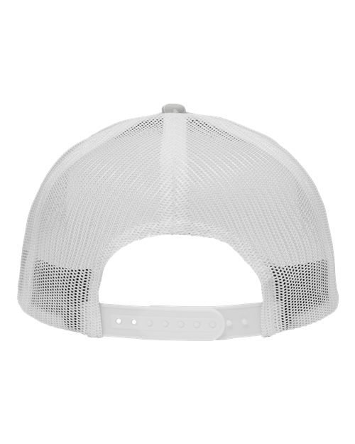 Sportsman SP1450 Traditional Lo-Pro Mesh Back Trucker Fit Cap #color_White Camo/ White