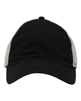 Sportsman SP1750 Mesh Dad Hat Fit #color_Black/ Stone