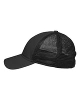 Sportsman SP1750 Mesh Dad Hat Fit #color_Charcoal/ Black