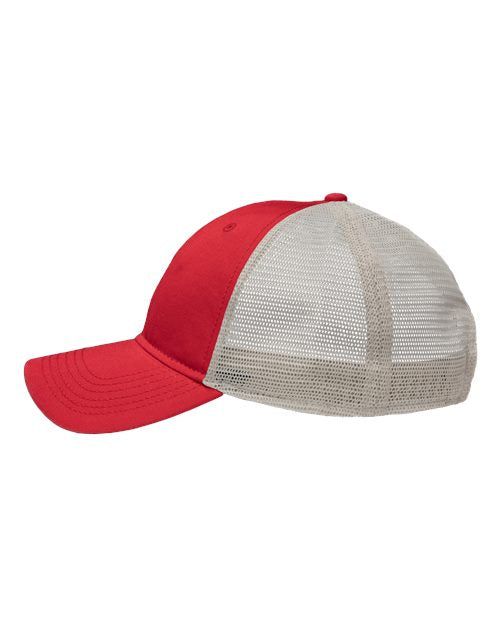 Sportsman SP1750 Mesh Dad Hat Fit #color_Red/ Stone