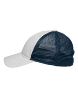 Sportsman SP1750 Mesh Dad Hat Fit #color_White/ Navy
