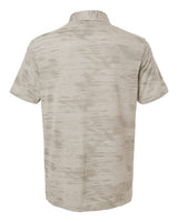 Adidas A2005 Ultimate365 Textured Stripe Polo #color_Alumina/ Silver Pebble
