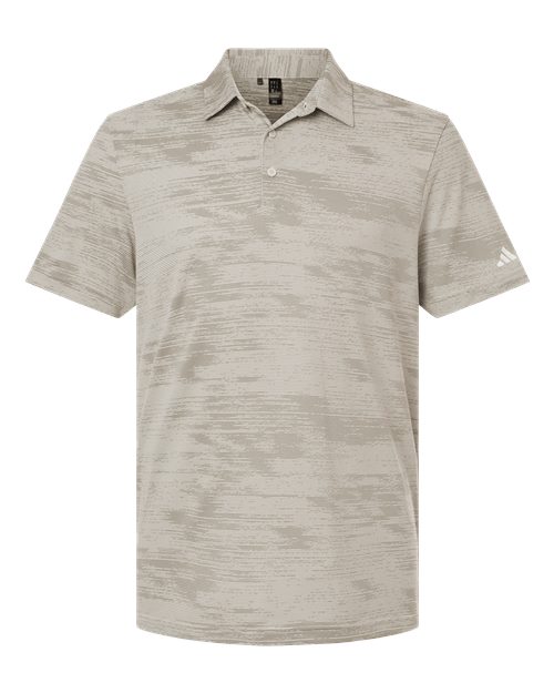 Adidas A2005 Ultimate365 Textured Stripe Polo #color_Alumina/ Silver Pebble