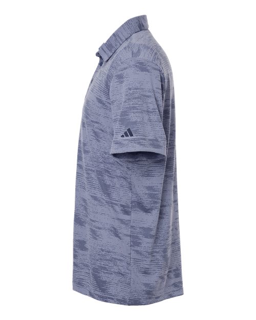 Adidas A2005 Ultimate365 Textured Stripe Polo #color_Blue Spark/ Preloved Ink