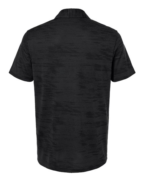 Adidas A2005 Ultimate365 Textured Stripe Polo #color_Carbon/ Black
