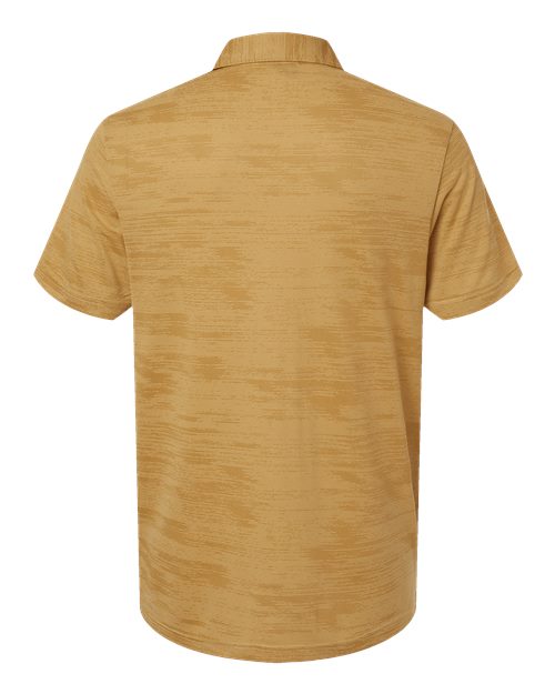Adidas A2005 Ultimate365 Textured Stripe Polo #color_Oat/ Golden Beige