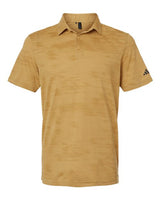 Adidas A2005 Ultimate365 Textured Stripe Polo #color_Oat/ Golden Beige