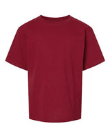 M&O 4850 Youth Gold Soft Touch T-Shirt #color_Cardinal Red