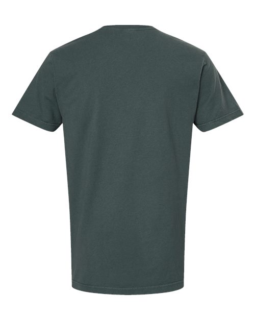 M&O 6500M Vintage Garment-Dyed T-Shirt #color_Blue Spruce