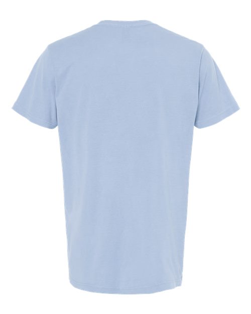 M&O 6500M Vintage Garment-Dyed T-Shirt #color_Chambray