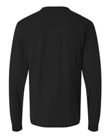 Tultex 202LS Fine Jersey Long Sleeve T-Shirt #color_Black