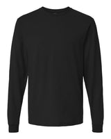 Tultex 202LS Fine Jersey Long Sleeve T-Shirt #color_Black