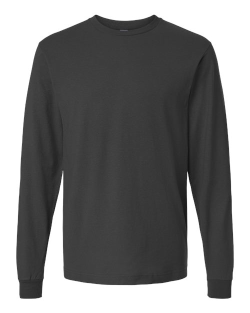 Tultex 202LS Fine Jersey Long Sleeve T-Shirt #color_Charcoal