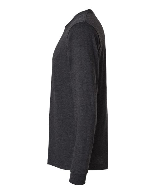 Tultex 202LS Fine Jersey Long Sleeve T-Shirt #color_Heather Graphite