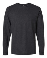 Tultex 202LS Fine Jersey Long Sleeve T-Shirt #color_Heather Graphite