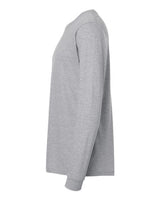 Tultex 202LS Fine Jersey Long Sleeve T-Shirt #color_Heather Grey