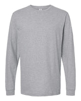 Tultex 202LS Fine Jersey Long Sleeve T-Shirt #color_Heather Grey